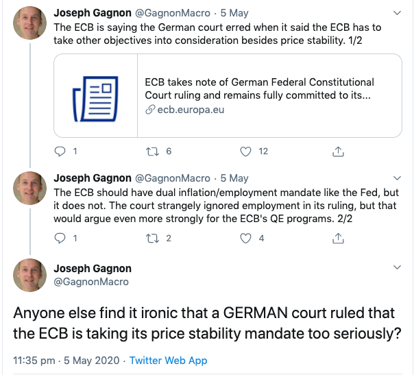 J_Gagnon_ECB tweet